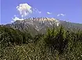 Prospect over Chimgan Peak from the place near old casernes