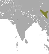 Map of range