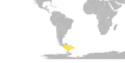 Map of range