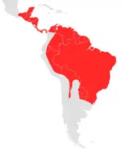 Map of range