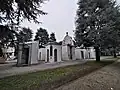 Cappelle gentilizie in the Maggiore cemetery in Crema