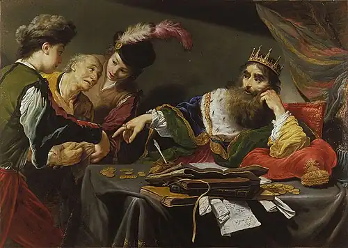 Claude Vignon, Parable of the Unforgiving Servant