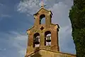 The Bell tower of the church