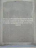 Naval inscription