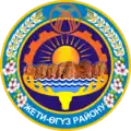 Coat of arms of Jeti-Ögüz