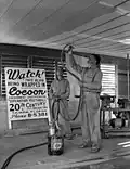 Cocoon House (Construction - Cocoon spray on ceiling, 1951)