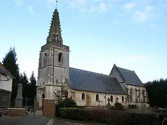 The church in Cocquerel