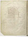 Catalogus Claromontanus part 3 (page 468 verso)