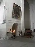 Entrance to the Saint-Martin chapel.