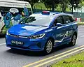 BYD e6, Comfort livery for electric taxis