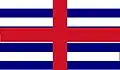 Vice and Rear Admirals command flags in the General of the Army's squadron to Cadiz (1596) are flown in their respective positions.