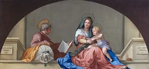 Irene Parenti Duclos - Copy of Andrea del Sarto's Madonna del Sacco
