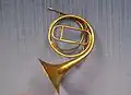 A natural horn