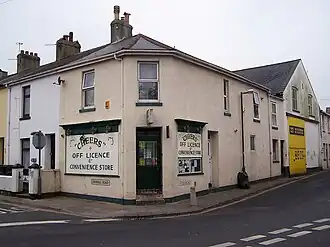 Corner shop.