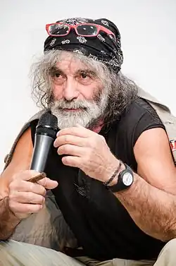 Mauro Corona in October 2013 at Premio Chiara
