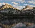 Craig Mountain (left) and Ice Lake