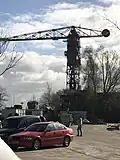 Crane hotel at NDSM