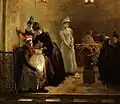 El bautizo (1889).148 x 176 cm.