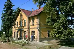 Train station in Csoma