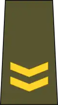 Primer teniente (Cuban Revolutionary Army)[12]