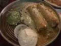 Chicken flautas at Casa Vega.