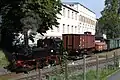 Oschatz-Süd, special trip on the occasion of the jubilee "130 years narrow gauge railway line Oschatz - Mügeln"