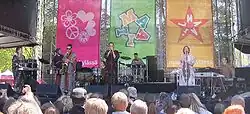 Don Johnson Big Band performing in May 2006.
