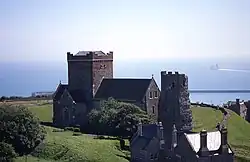 Image 40 Credit: Marco Sinibaldi Around AD 50 the Romans built a lighthouse which still stands to its full height in the grounds of Dover Castle. More about Dover... (from Portal:Kent/Selected pictures)