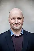 Parliamentary group leader Daniel Bäckström