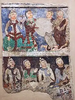 Devotees, Cave 184