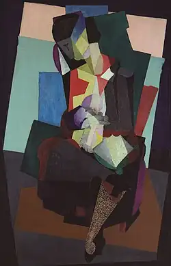 Diego Rivera, after August 1916, Maternidad, Angelina y et niño Diego (Motherhood, Angelina and the Child Diego), oil on canvas, 134.5 × 88.5 cm, Museo de Arte Carrillo Gil, Mexico City