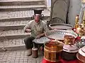 A coppersmith craftsman.