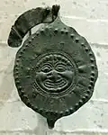 Fig. 15. Gorgoneion; Disk-fibula, Louvre BR 4306 (second half of the sixth century BC)[87]