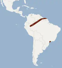 Map of range