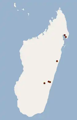 Map of range