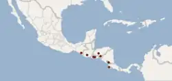 Map of range