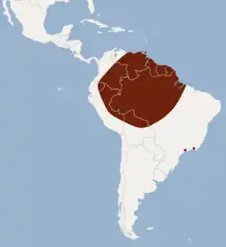 Map of range