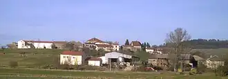 A general view of Dommartin-sous-Amance