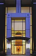 Entrance to Domus Tower, Vancouver, British Columbia, Canada