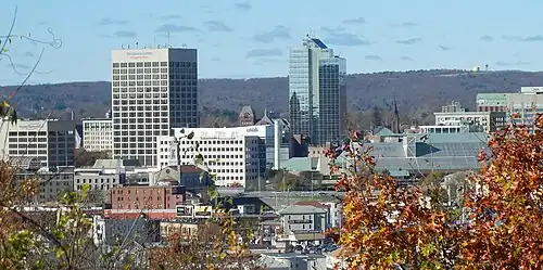 Worcester, Massachusetts is the tenth most populous city in the Northeast and the 114th-most populous city in the United States. It had a population of 206,518 in the 2020 census. It is an edge city of Greater Boston and its metro is combined with it.