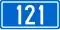 D121 state road shield