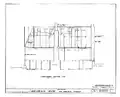 A longitudinal Section of the Amoureux House