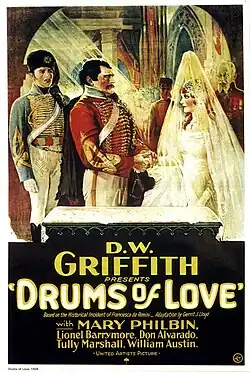 Theatrical poster featuring a wedding scene