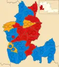 2004 results map