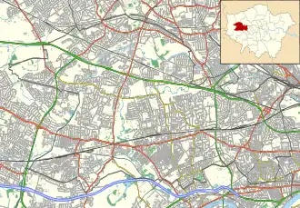 Pitzhanger Manor is located in London Borough of Ealing