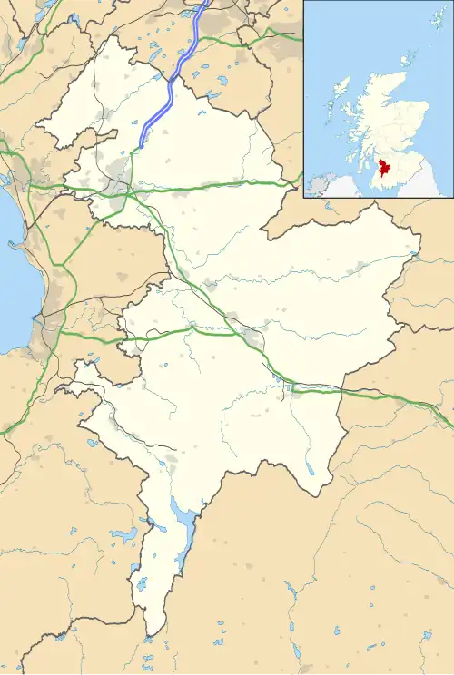 East Ayrshire shown within Scotland