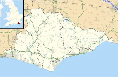 Hove is located in East Sussex