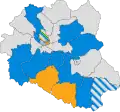 2007 results map