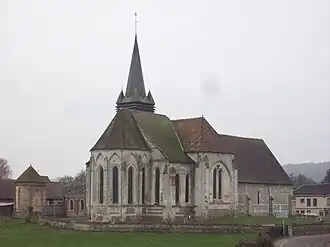 The church in Sigy-en-Bray