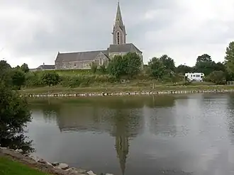 The church in La Feuillie